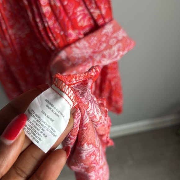 Abel The Label Strawberry Kisses Maxi Dress - Picture 8 of 13